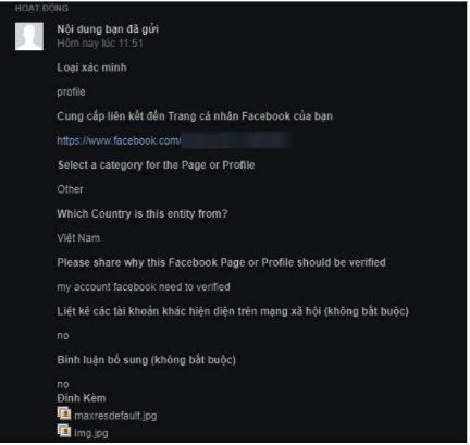 Bước 3 trong đăng ký tài khoản facebook cá nhân tick xanh